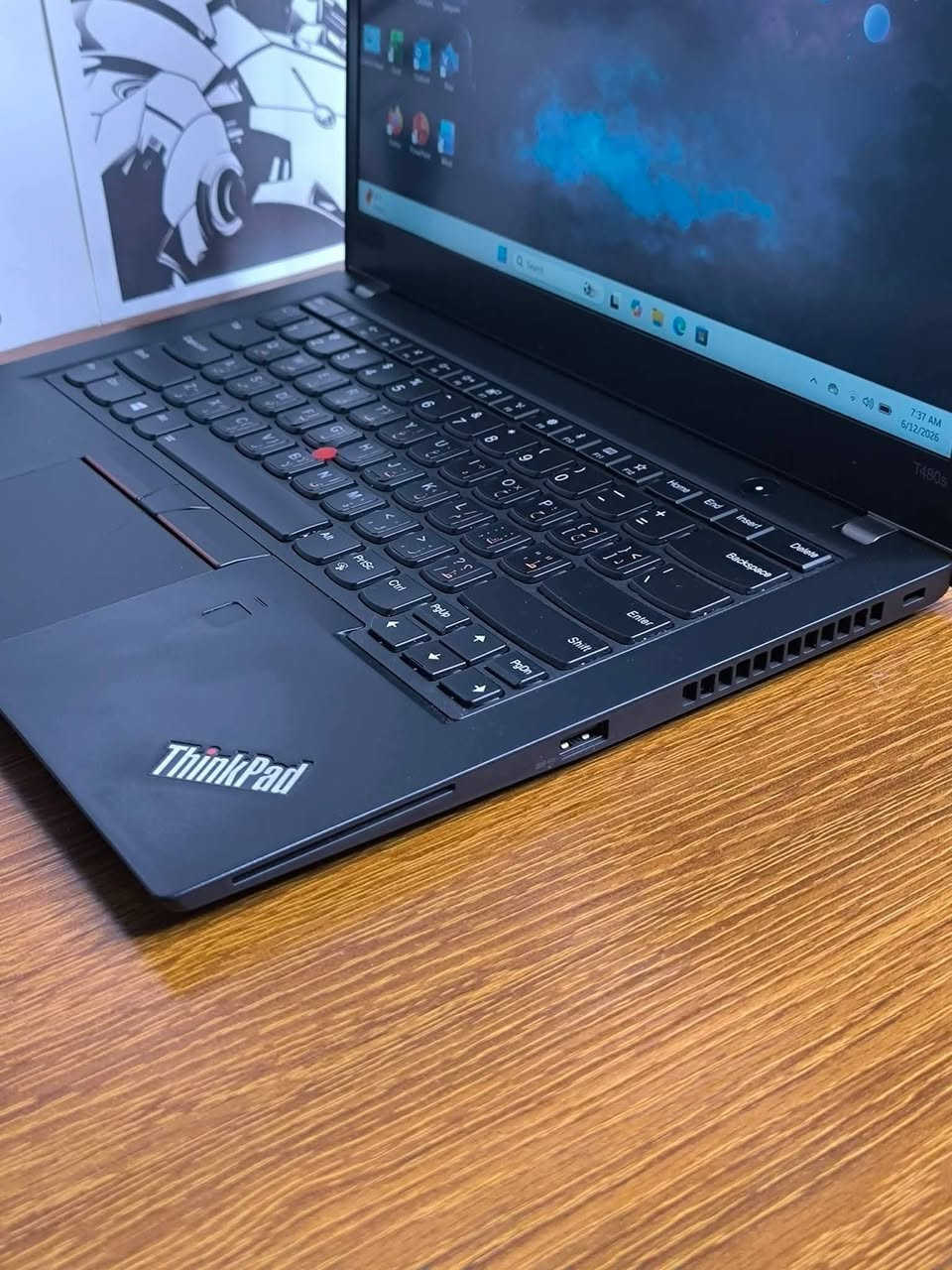 لابتوب Lenovo ThinkPad T480s
⚜️ المواصفات:
⚜️ المعالج: Core i5 — الجيل الثامن — فئة U
⚜️ الرام: 8 كيكا
⚜️ الهارد: 256 كيكا SSD
⚜️ الكيبورد: ستيكر ضوئي (عربي / إنكليزي)
⚜️ حجم الشاشة: 14″ — دقّة FHD
⚜️ يحتوي على قارئ بصمة
⚜️ الشاحن: Type-C
🎁 الهدايا والملحقات:
• حقيبة لابتوب
• شاحن لابتوب
• ماوس
• ماوس باد
• تغليف احترافي (داخل كرتونة)
🛡️ الضمان والخدمات:
• فحص اللابتوب و مقارنة المواصفات و النضافة قبل الاستلام عند المندوب.
• ضمان أسبوع كامل بعد الاستلام.
• تنصيب ويندوز حسب الطلب مع جميع البرامج الأساسية و Office مثبتة.
🚚 التوصيل: التوصيل متوفر إلى جميع محافظات العراق

📌 موقّعنا : بغداد الامين الثانية
💰 السعر: 275,000 دينار
 عراقي
واتساب ***********

