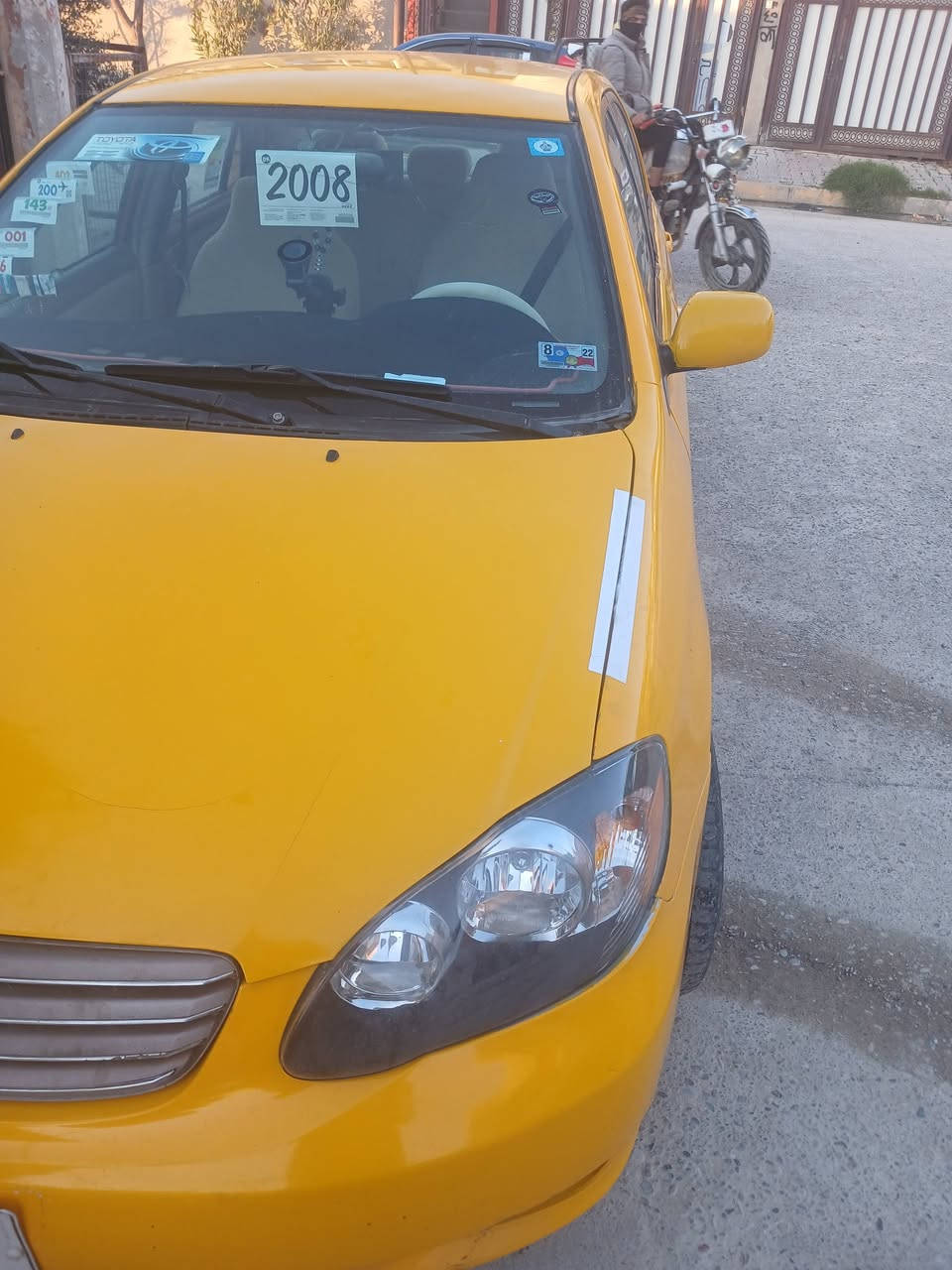 كورلا نحله ٢٠٠٨ محرك كير بلشرط سنويه ٢٧ تحويل ثاني يومدفتر بانزين  منضومه غاز رقم انكليزي كركوك سعر ٧٥ وبي مجال رقم الوبايل ***********خابر وادلل
