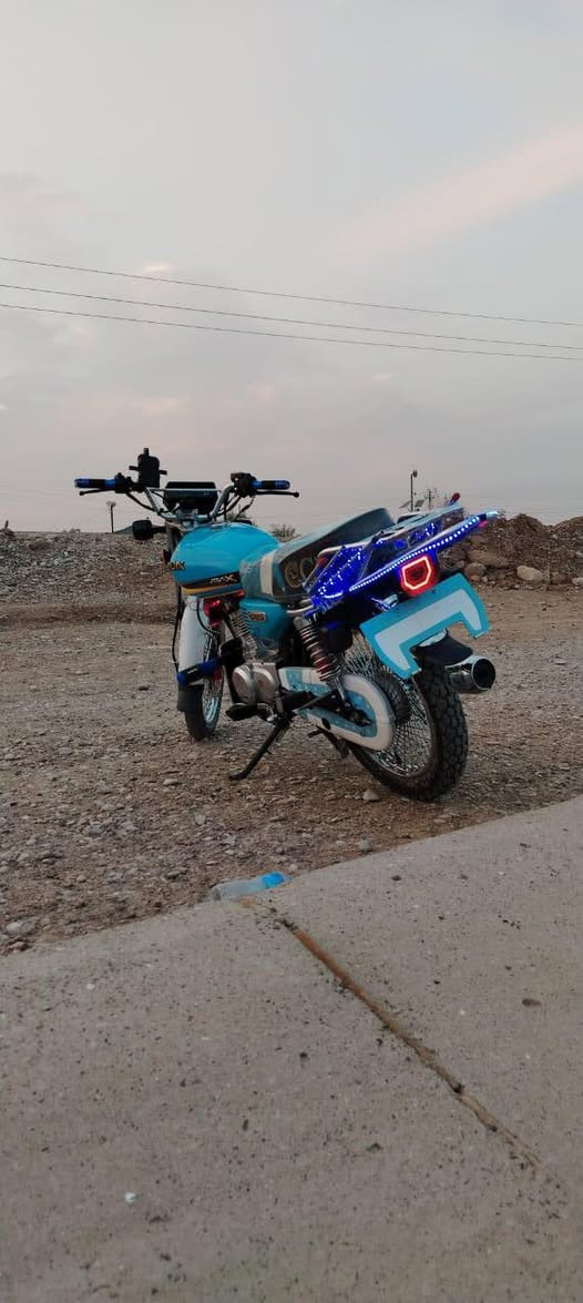 ‏ سلام عليكم دراجة للبيع موديل 25 كل عيب ماضي مكاني كركوك والسعر 675 وبي مجال اوراق بلاد￼
***********
