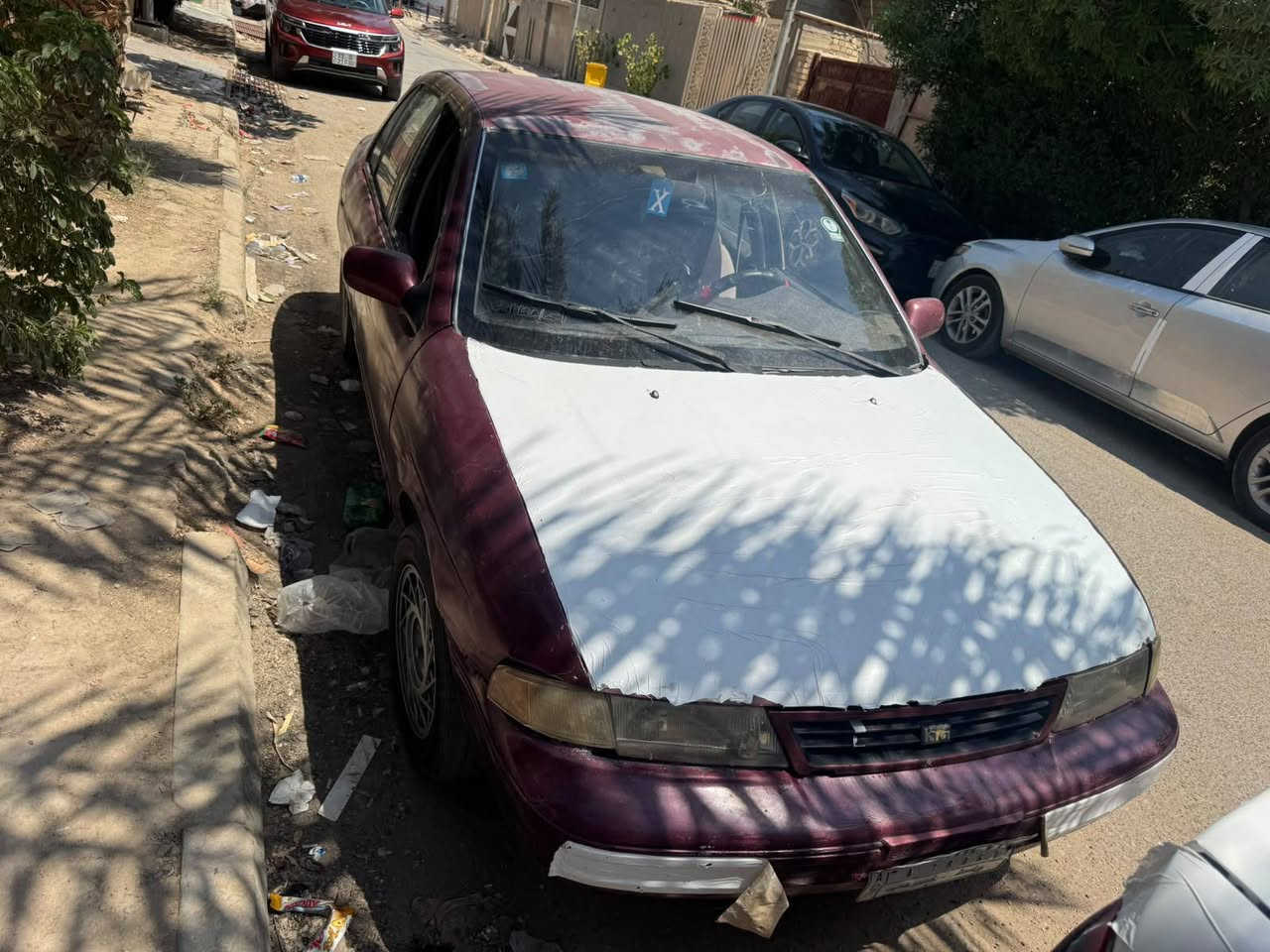 السلام عليكم كيا سيفيا للبيع موديل 94 تخم تاير حداديه خير من الله بس بيهه خيط تبخير السعر 20وبيهه مجال ***********
