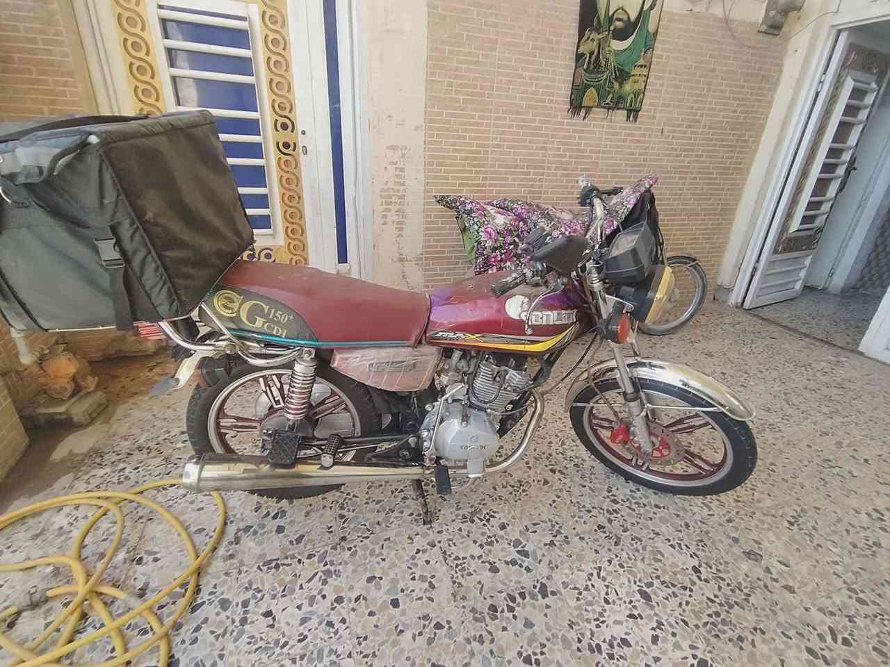 دراجه سيفان خمسه كير مكينه مجفته موديل 23 خمس اوراق سكنر وكيله حله سعره 450 الف تواصل واتس ***********
