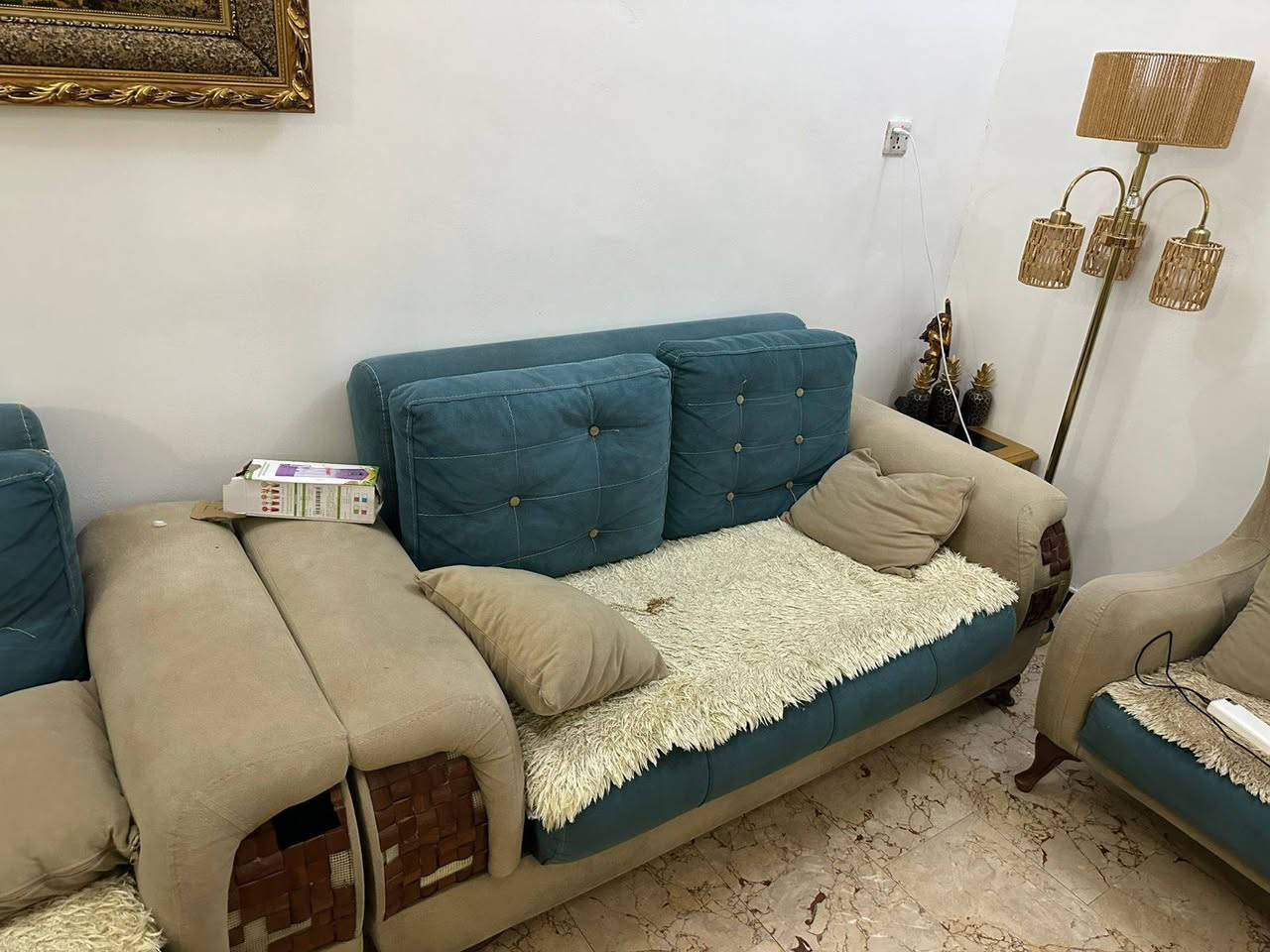 السلام عليكم
تخم 10 مقاعد تركي تكمة نوعية راقية يصير مخزن ويصير جرباية جدأ نضيف كوشاتة كاملة ويا لا شك بي ولا زرف مكانة بغداد حي الحسين ***********
