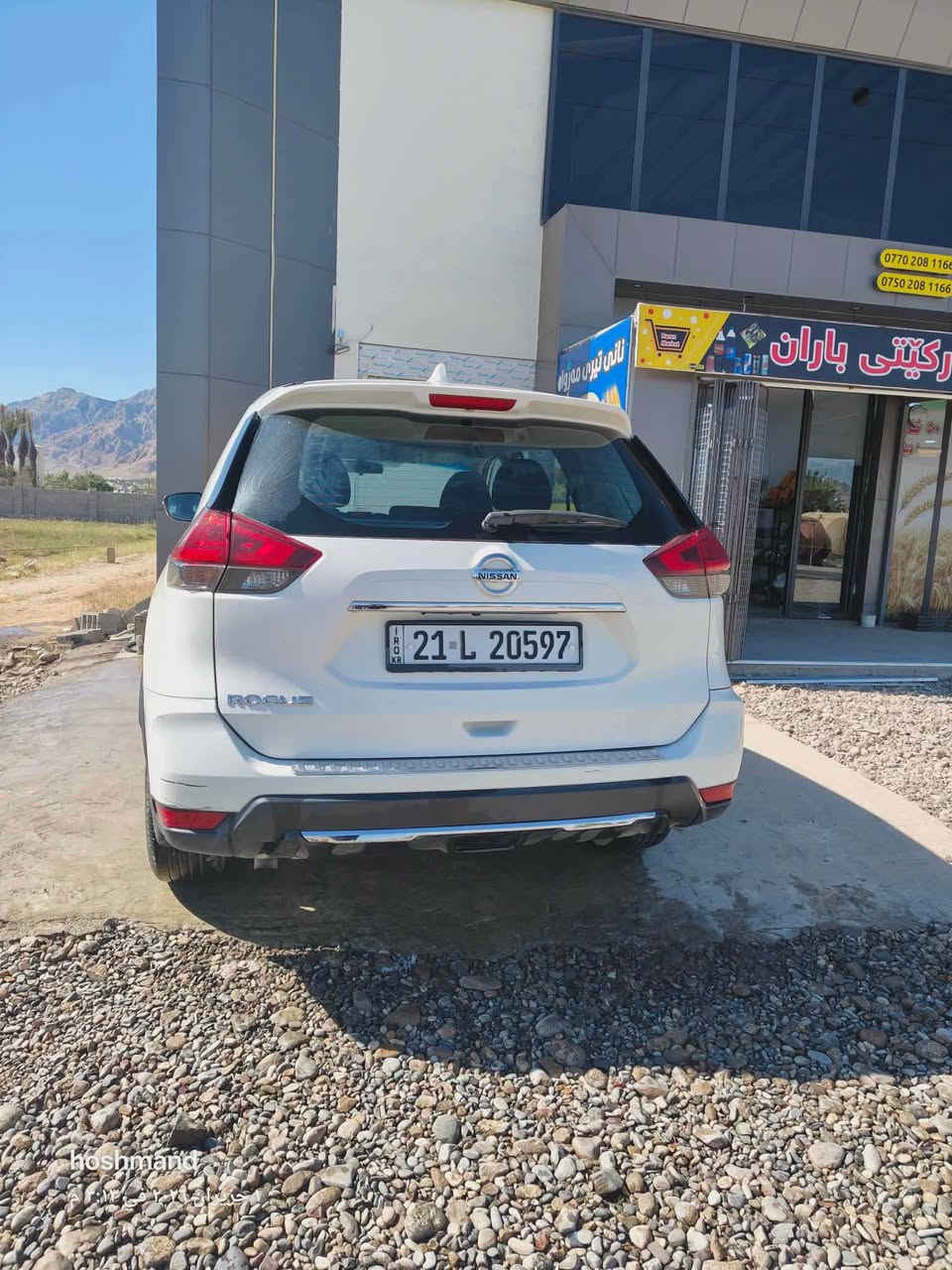 نیسان رۆگی مۆدیل 2017 مواسفات S
63000میل رۆیشتوە 
نرخی ١٣٠ گەلا و مجال
*********** رانية, السليمانية
