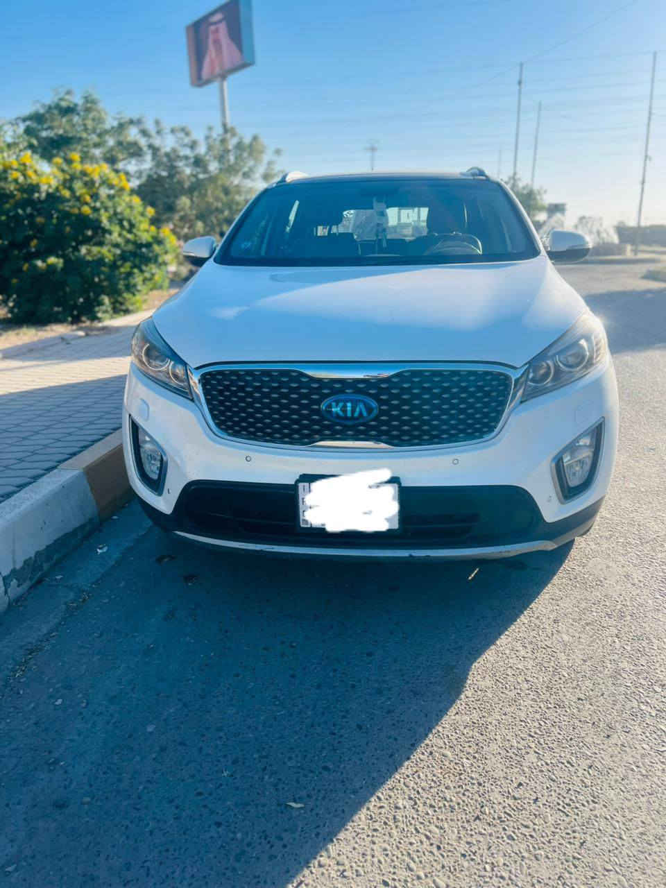 سلام عليكم:سياره سورنتو للبيع موديل 2016 رقم بغداد تحويل مباشر  سياره فول مواصفات وضع الشركه خليجي 6V ماشيه 95الف السعر 235$ مكان السياره بلد تواصل رقم الهاتف ‏‪***********‬‏
