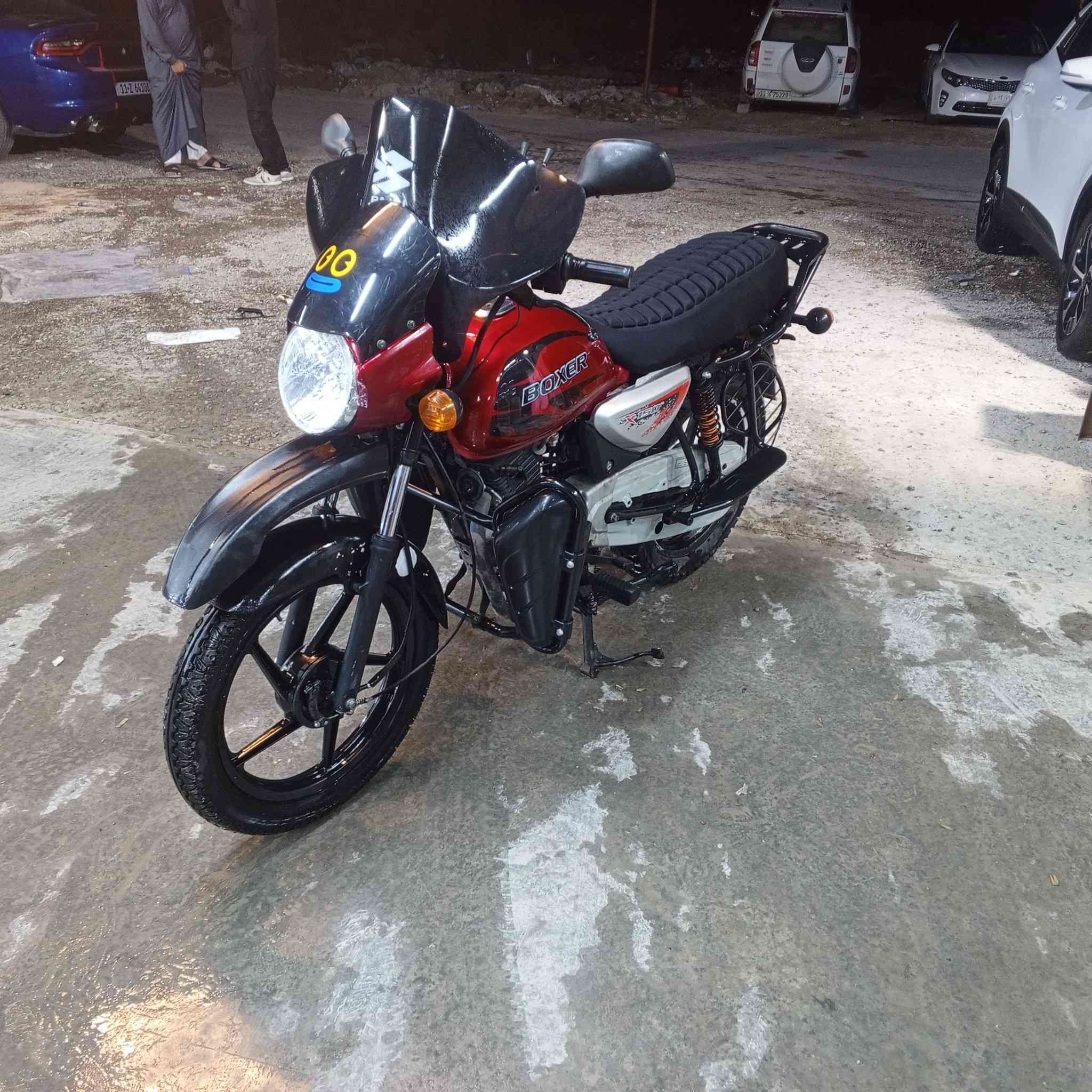 السلام عليكم دراجه بوكسر2022 للبيع أوراقها كامله شرط الترقيم بيها خيط بخار السعر مليون أو 100قفل مال بيع للاستفسار الاتصال على الرقم ***********
