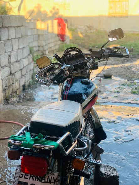 السلام عليكم موطور للبيع:-تايكر وزن ثقيل 2020 ابو الدرع الكهربائية كلها شغاله السعر 450وبي مجال الاستفسار ***********
