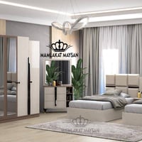 غرفة نوم ساندي • ٥ قطع شبابية • سرير ١٨٠×٢٠٠