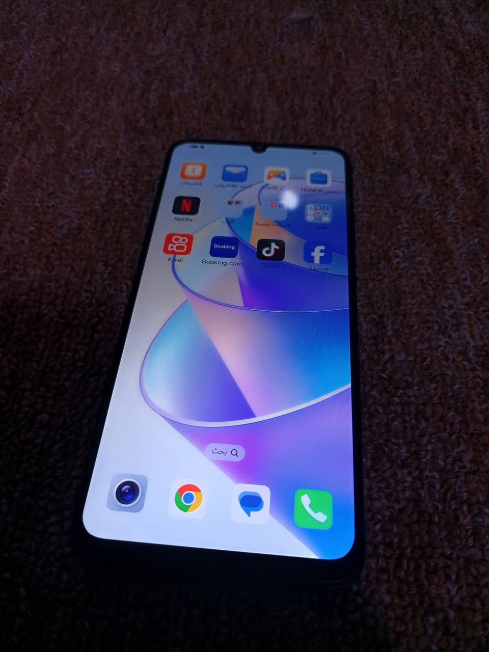 السلام عليكم  هونر X7 ذاكره 128 جهاز مكفول مابي اي عطل كله شغال ونضيف كلش مبدل شاشه اصلي وكاله سعر 100 بدون ملحقات مكاني كربلاء
***********
