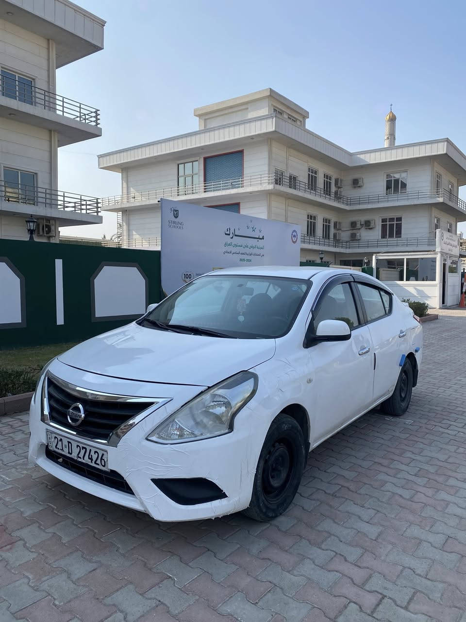 السلام عليكم 
للبيع نيسان سني هندي موديل 2017
بيها مكانات بارد وربع البنيد صبغ ونص باب السائق صبغ 
السعر 105 
مكاني بغداد المنصور 
***********
