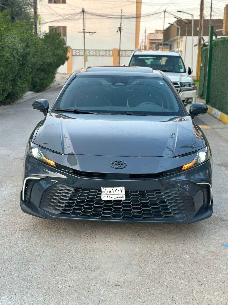 السلام عليكم
تيوتا كامري 2025 هايبرد وارد امريكي  
ضرر السياره دعاميه اماميه فقط و بيها بارد بالنيد على كد شبرين بدون تبديل اي قطعه حتى الدعاميه بلاديه 
ماشيه 23,000
مواصفات السياره فول افول شي ب SE
رادار 360 
فول تحكم ستيرن 
تدفئة كشنات 
مثبت سرعه 
رادار تفاعلي 
رادار جانبي خلفي 
شفتات 
داخل جلد 
تبريد قطعتين 
كشن كهرباء 
تبريد بيانو منفصل 
كامرة خلفية 
شحن لاسلكي 
تحديد مسار 
بصمة + دخول ذكي
ضيف وياهن شاشة جبيرة 
اندرويد اوتو 
ابل كار باي 
تدفئة بالمري 
تدفئة ستيرن 
جام اوتو 
المراية الداخلية تعتيم 
انارة داخلية والخارجية LED
مكان السيارة بغداد الغزالية 
السعر اتصل 
رقمي ***********
***********
