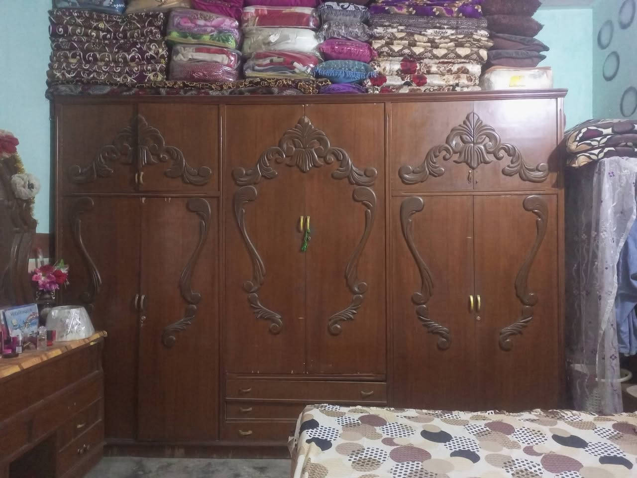 سلام عليكم للبيع غرفة اخشاب صاج الاصلي مكاني بني سعد  السعر خاص  الاستفسار ***********
