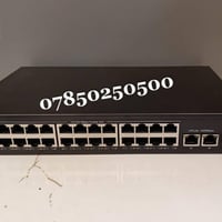 🛑Hub_24 port 🛑2G- up link 🛑10_100 -24V POE 🟣بسعر ....... 140.000  #للأ...