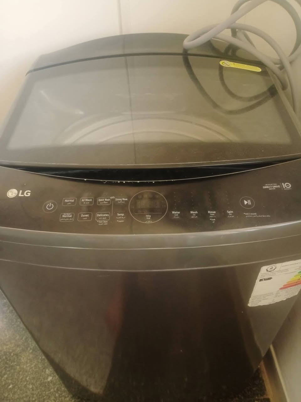 #غساله #اوتماتيك من #Lg
#الحجمـ18 #كيلو شغاله اي عطل مابيهه ولا مفتوحه استعمال قليل الشراي يراسلني


**إذا كنت صاحب هذا الإعلان وتريد حذفه لأي سبب، رجاءا أرسل رسالة إلى الدعم الفني**