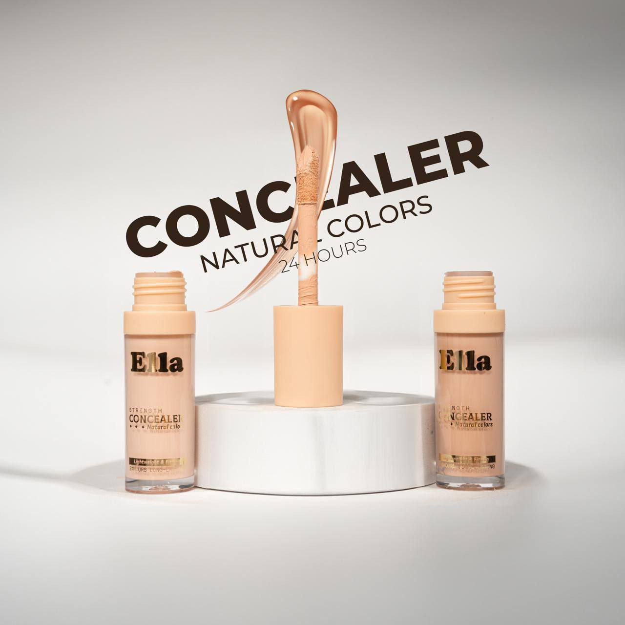 ✨ كونسيلر ELLA – تغطية طبيعية وثابتة تدوم طوال اليوم!
اختاري الدرجة المثالية لبشرتك من بين 3 ألوان رائعة:

Color 01: لأفتح درجات البشرة – يمنحك إشراقة طبيعية وناعمة

Color 02: لون متوازن يناسب أغلب ألوان البشرة، لتغطية موحدة

Color 03: للألوان المتوسطة إلى السمراء – تغطية دافئة ومثالية

💛 تركيبة خفيفة وسهلة الدمج
💛 يغطي العيوب والهالات والبقع بكفاءة
💛 يدوم طوال اليوم دون تكتل أو تشققات
💛 مناسب لجميع أنواع البشرة


**إذا كنت صاحب هذا الإعلان وتريد حذفه لأي سبب، رجاءا أرسل رسالة إلى الدعم الفني**