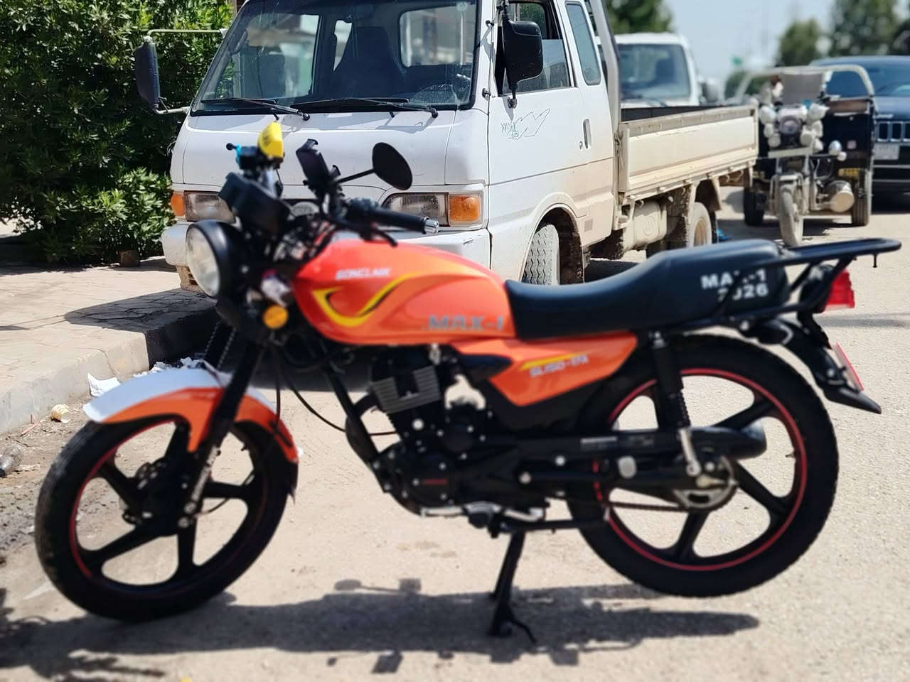 دراجه سونك ماكس 2026 اوراق سكنر نضافه %100 بابل الشوملي
***********
