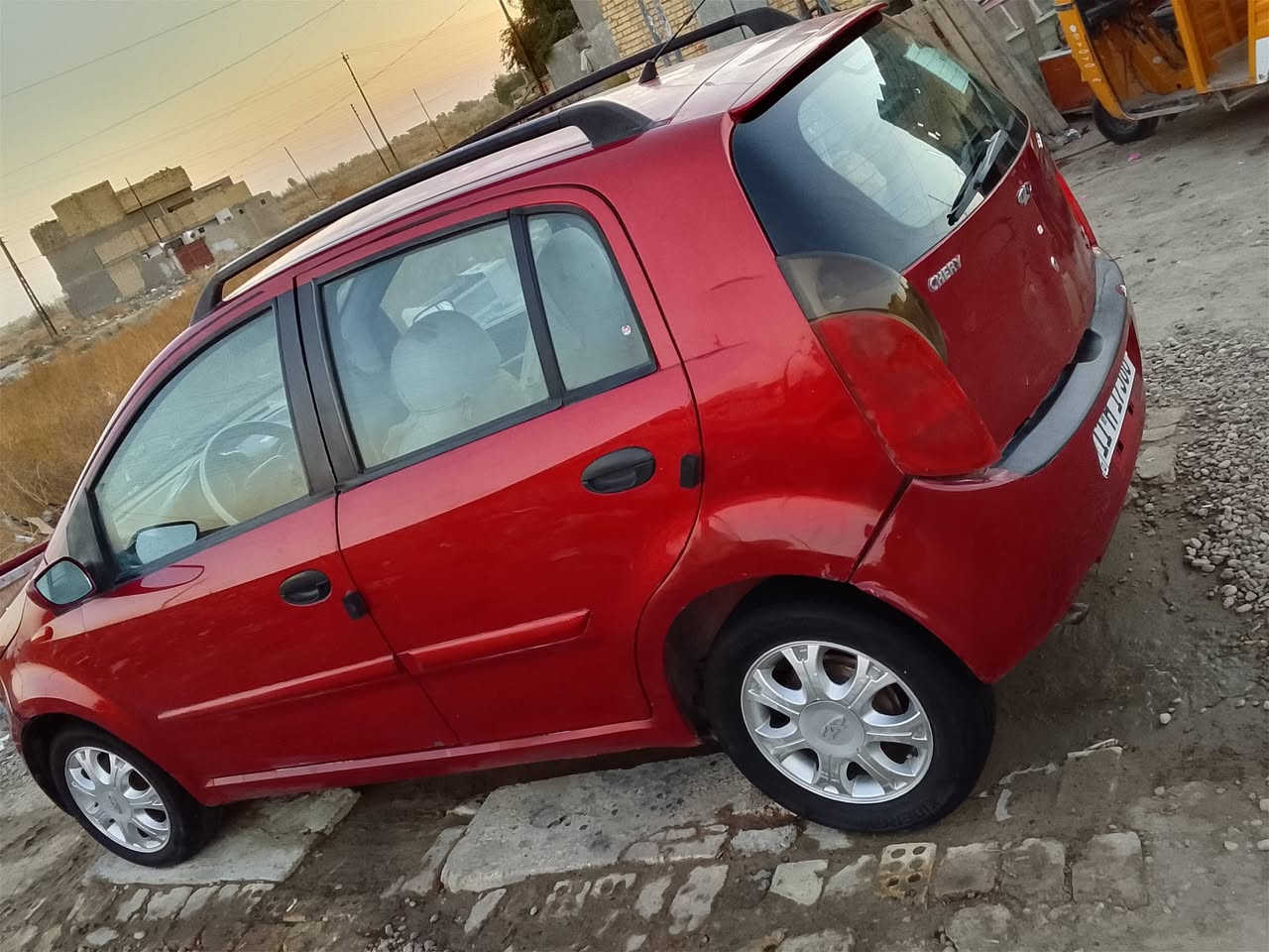 سياره شيري كامله تبريد وتدفئه رقمها انكليزي احولك  ثاني يوم بيها نقص باتري
موديل 13 نظيفه السعر 33 وبيها مجال

***********
وبيه واتساب
