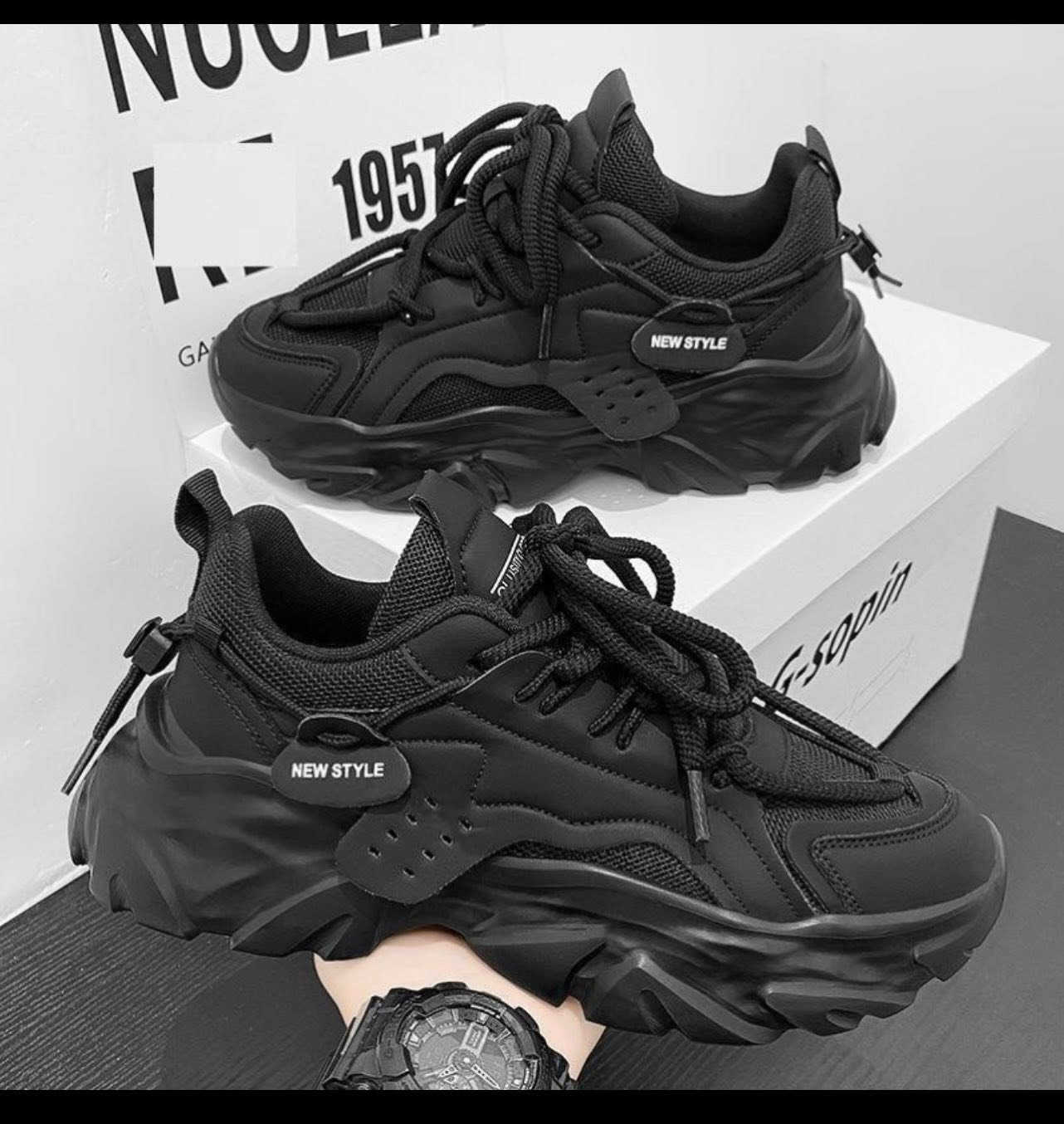 تصفيه شلعه 300 قطعه تقريبا سعر القطعة 6 الاف بيع الكميه كلهة يجن داخل علبه قياسات 39-44


**إذا كنت صاحب هذا الإعلان وتريد حذفه لأي سبب، رجاءا أرسل رسالة إلى الدعم الفني**