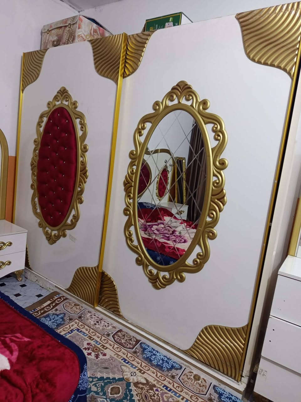 لللبيع ٩ قطع غرفه نوم تركي سعر ٤٥٠ 
رمادي التأميم قادسيه ٢
*********** للاستفسار
