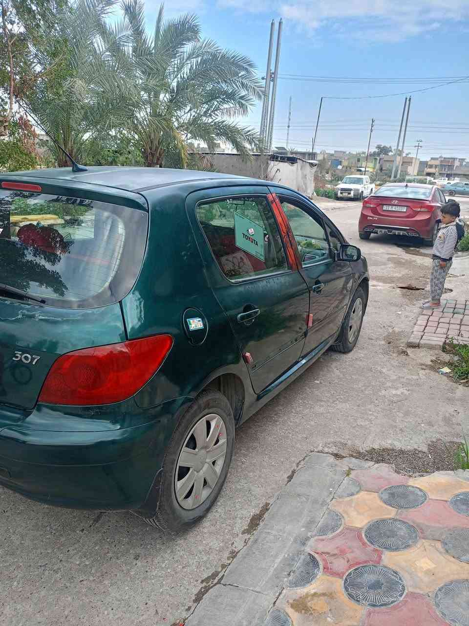 السلام عليكم بيجو 307 رقم بغداد سنويه لغايه شهر2028/12تبريد ثلج مكينه بيه صرف بيه رشات صبغ ابيع حزام السعر40 وبيه مجال مكان السياره ديالى بعقوبه  ***********
