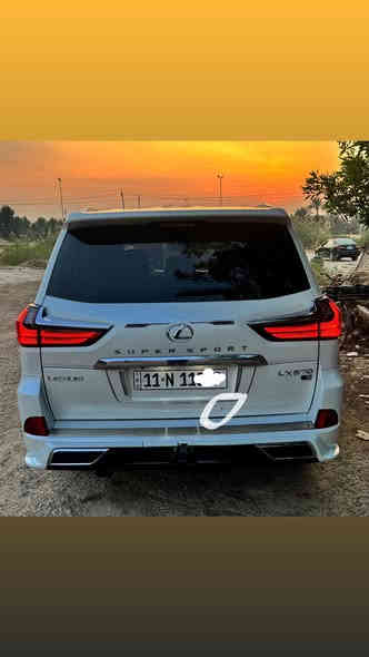 السلام عليكم 

لكزز 2020 

سوبر سبورت 
رقم بغداد رقم حلو ومميز

ماشيه ١٢٠ 

السياره فول مواصفات وتعرفون بالسوبر سبورت
كامرات محيطيه ٣٦٠
رادار حساسات محيطيه
جكات 
فتحه
وباقي المواصفات المعروفه
مكفوله 

ماعدا اصبع بالجنطه بارد ع وضعه بدون تكحيل مأشر 
وشكم تكحيله خفيفات بدون ضربه 

مكاني بابل الحله 

السعر ٨٢٥ وبيها مجال بسيط

***********
