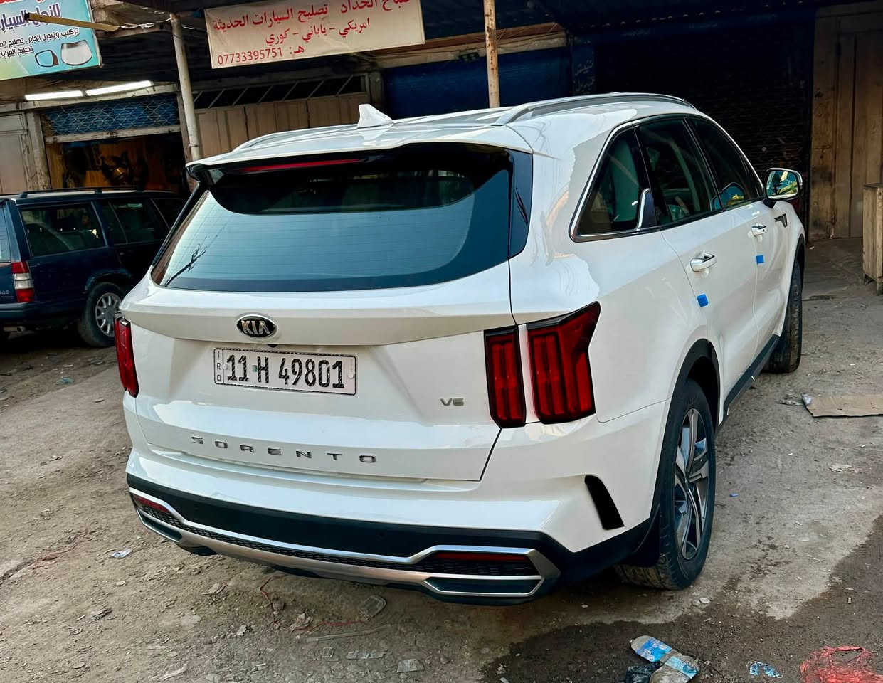 سورنتو 2021
محرك v6 
فول ما عدى الفتحة 
رقم بغداد باسمي 
سعر 260 ورقة 
ممشا السيارة 42000km 
***********
