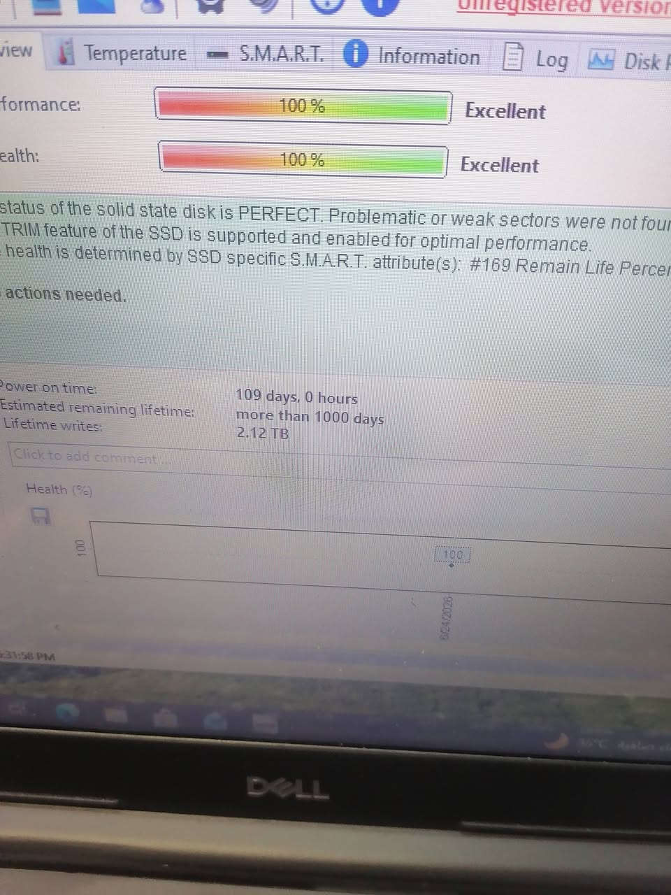السلام عليكم، عندي هذا ال ssd بيه مشكلة ما يتقسم ومرات يقرا 2tb وهو 512 اصلا!


**إذا كنت صاحب هذا الإعلان وتريد حذفه لأي سبب، رجاءا أرسل رسالة إلى الدعم الفني**