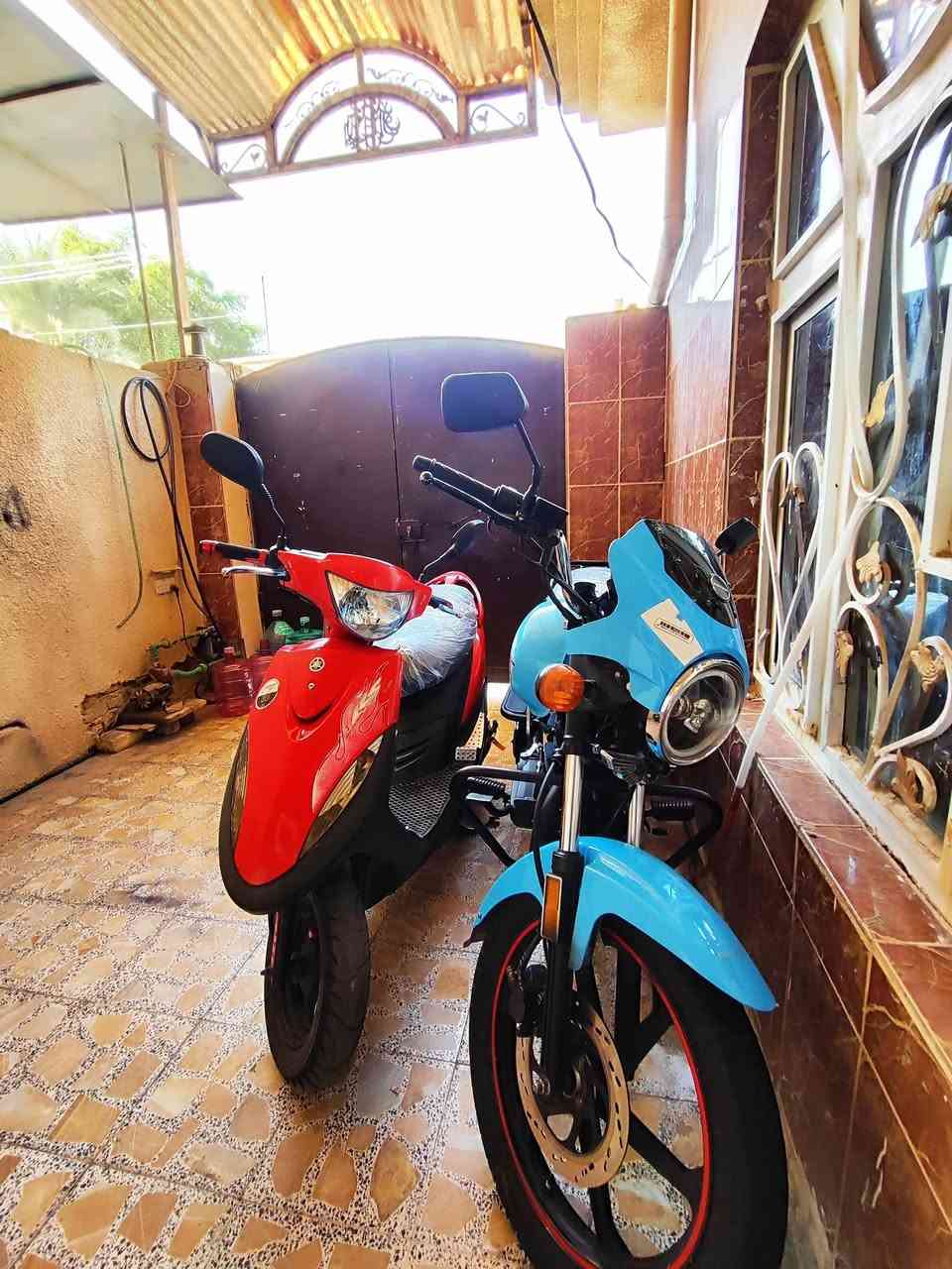 دراجتين للبيع
1-دايوان موديل 2023 سمائي مرقمة تحويل ثاني يوم فول نظافة مكفولة  عامة + كاميرات مع تسجيل صوت أمامية خلفية 
2-ماكس رمبة لون أحمر فول نظافة . 
الاسعار على الخاص الاستفسار ***********
