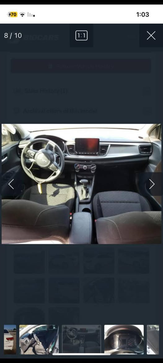 للبيع كيا ريو موديل 2022 وارد اميركي ماشيه 66 الف مايل ماشيه قليل بالعراق 
 حادث 3 قطع ليبل واحد  مصبوغات مواصفات s 
حداديه بلاديه 
تخم تاير جديد 
بسمي مداور ثاني يوم
العنوان بابل حله السعر 125 وبيها مجال  ***********
