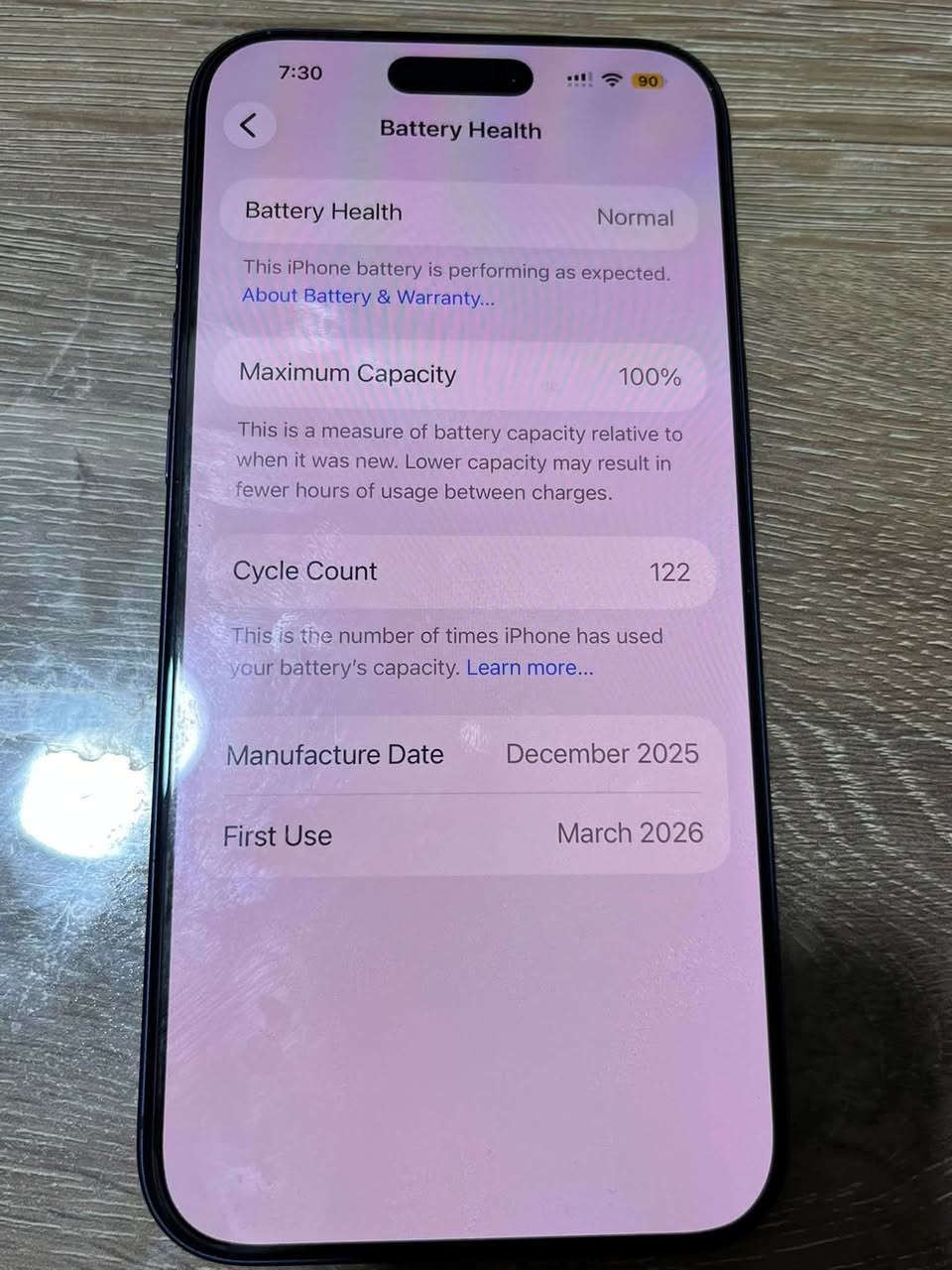 ايفون 17 برو ماكس نيلي 512GB 
شريحة الكترونيه بطارية 100%
شرق اوسط نسخة الامارات 
التلفون استخدام 4 اشهر بس 
مابي شخط و لا اي شي و كلش نظيف 
غراضه كلها موجوده و ما مفتوحه 
سعره مليون و 950 الف قفل
المكان النجف قرية الغدير الثانيه


**إذا كنت صاحب هذا الإعلان وتريد حذفه لأي سبب، رجاءا أرسل رسالة إلى الدعم الفني**