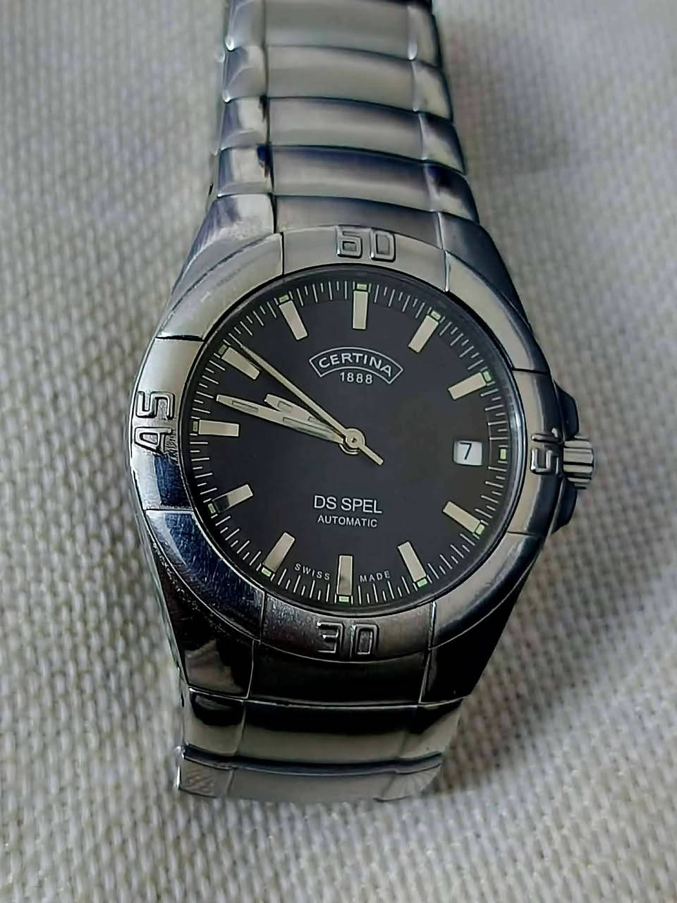 ⬛️بسم الله
⬛️CERTINA
⬛️DS.SPEL
⬛️AUTOMATIC
⬛️القطر38
⬛️قفل بحري
⬛️بلادية بالكامل
⬛️سير كامل
⬛️الاستفسار خاص


**إذا كنت صاحب هذا الإعلان وتريد حذفه لأي سبب، رجاءا أرسل رسالة إلى الدعم الفني**