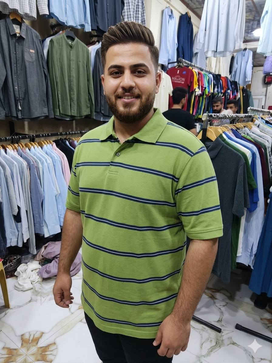 نماذج من التيشيرتات الرجالية قياسات كبيرة
🌹🌹 الوند براند خانقين شارع الأطباء فرع مقابل مرطبات نزار مجاور سنتر لانه بيوتي للتجميل 🌹🌹


**إذا كنت صاحب هذا الإعلان وتريد حذفه لأي سبب، رجاءا أرسل رسالة إلى الدعم الفني**