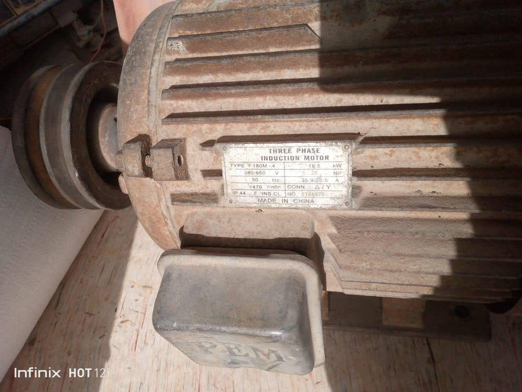 البيع ماطور ٢٥ حصان شغال
للأستفسار الاتصال على الرقم ***********//***********
