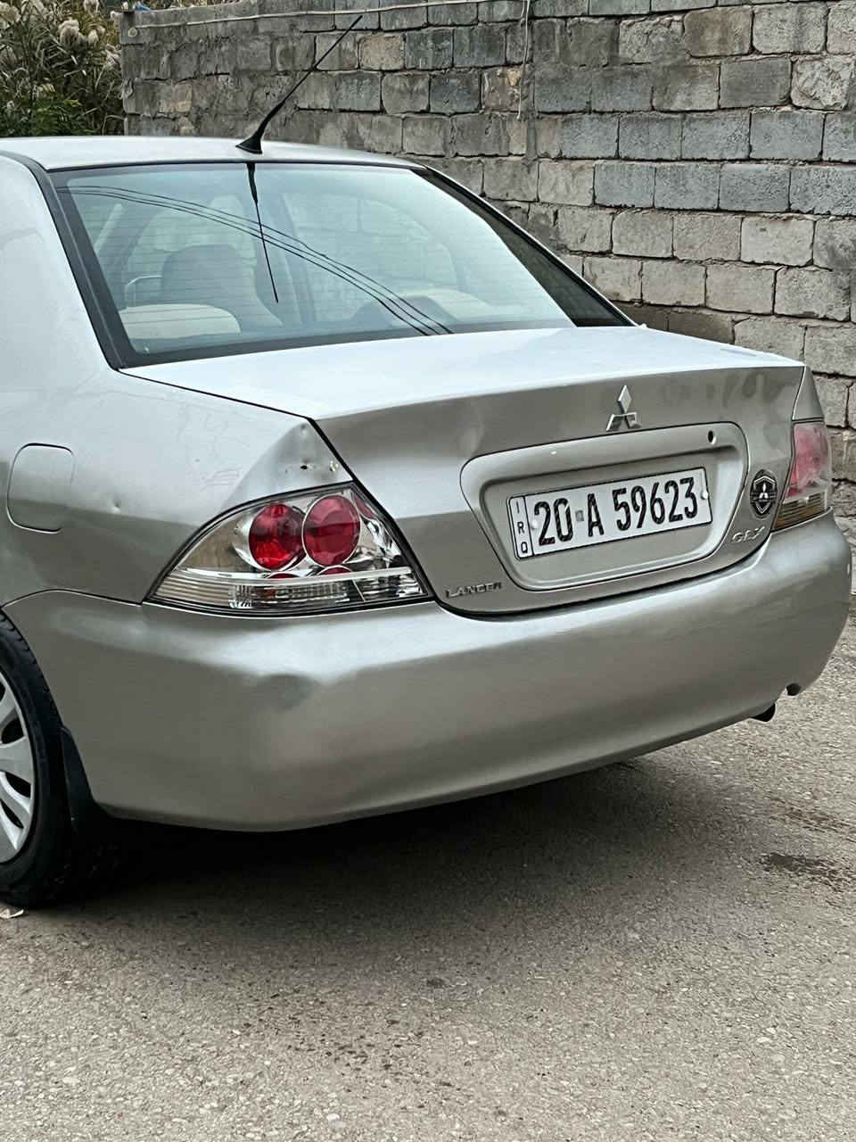 السلام عليكم لانسر 2010  
رقم ديالى الدولي تحويل ثاني يوم سنوية لل 29 
بيهة صبغ قطعة وحدة ولهلالات الخلفية والباقي مكفول كفالة عامة والسونار مرفق بالمنشور 
كير ومكينه مكفولات مكينة 1600
صدر امامي خلفي مكفول 
تبريد تدفئة كلة جديد 
تخم تايرات جديد كبات
 داخل صحراوي جديد 
السيارة جاهزة من كل النواحي بالعافية عل ياخذهة 
السعر ((78)) وبيهة مجال 
***********
