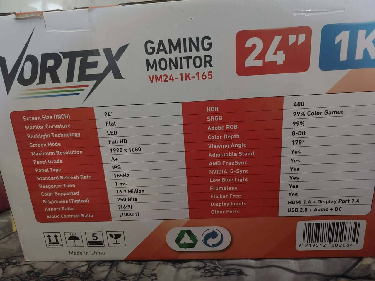 سلام عليكم pc كاملة للبيع
i5 10400f
3060TI
16 Ram
ssd 512
PE 650 
MD510
M 165 hz 1ms
وياها كيبورد وماوس وسماعة وجويستك
وياها يو بي اس 1kv اونلاين 
السعر مليون


**إذا كنت صاحب هذا الإعلان وتريد حذفه لأي سبب، رجاءا أرسل رسالة إلى الدعم الفني**