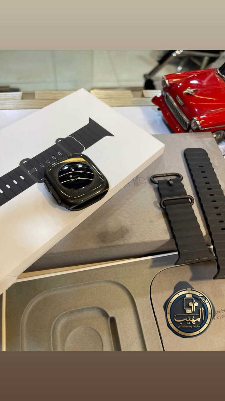 ساعه أبل ⌚️ Black Edition🖤♟️🔥
Titanium black 3️⃣ اخر اصدار
ساعة رجال الاعمال 👮🏻‍♂️🕵🏻‍♀️👷🧑‍🎓👨‍🏫👩‍💻👨🏻‍💼
الكشاخه💪
ساعة الذواقين المحبين للااسود🪬🖤♠️
السير  الربر الاسود  🖤🖤 👌
اللترا  3️⃣🔥🔥الاسود⚫️
حجم  4️⃣9️⃣  ⛩️
               بطاريه  1️⃣0️⃣0️⃣🔋
            نظافه           1️⃣0️⃣0️⃣💯💯
                 ذاكرة  6️⃣4️⃣  💾👉🔥🔥
‎مركز سيمو المايسترو دورة شارع الصحه
👉👉***********
اتصال 📞واتس اب /للحجز 
توصيل لكل العراق
تابعني 👉 حتى تشوف كلشي حلو👉👉@
