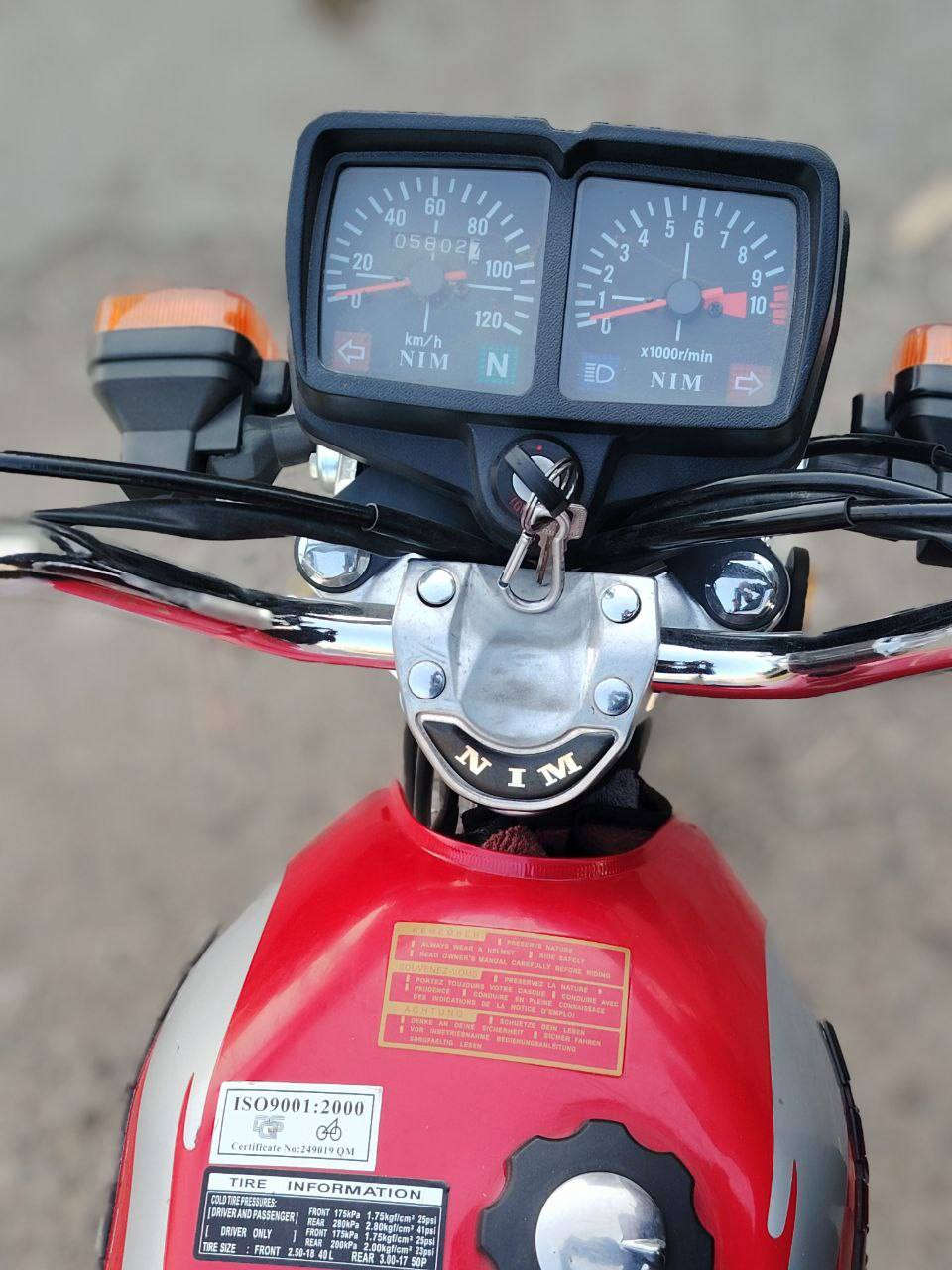 السلام عليكم دراجة اربعه كير نامه ايران صارله 6اشهر من منزله من الرنبه نضافه 95% مكفوله من كلشي ، بيه المكاتبة واوراق المعرض  سعرة 750 الف ، بغداد جميلة 
*********** بي واتساب
