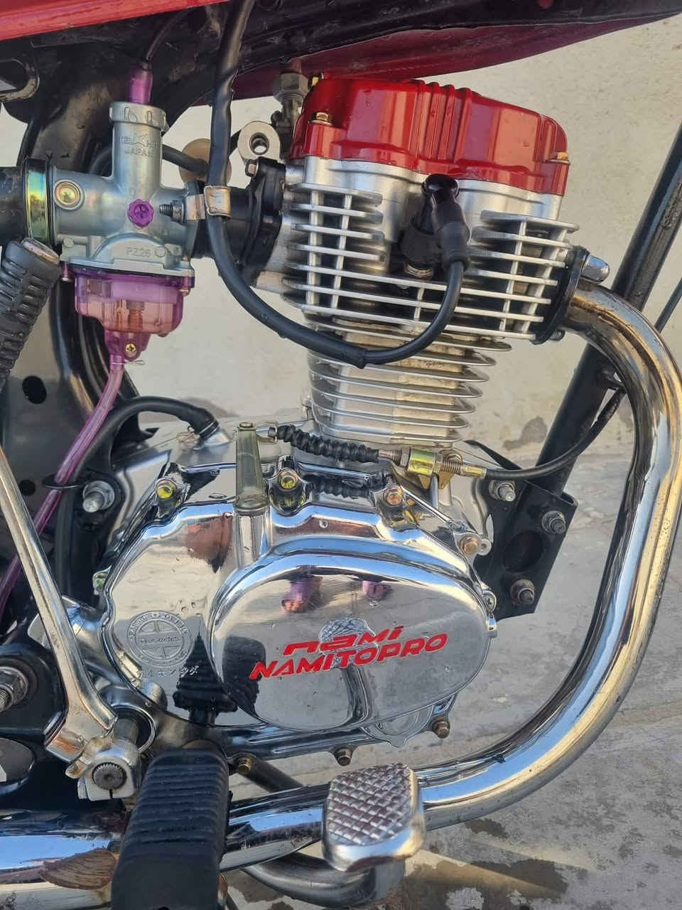 دراجه للبيع تعمير 26 كلك كلك قراض كله اصلي محرك تيربو مامفتوح سعر 625 وبيه مجال بسيط مكان ناصريه مركز  ***********
