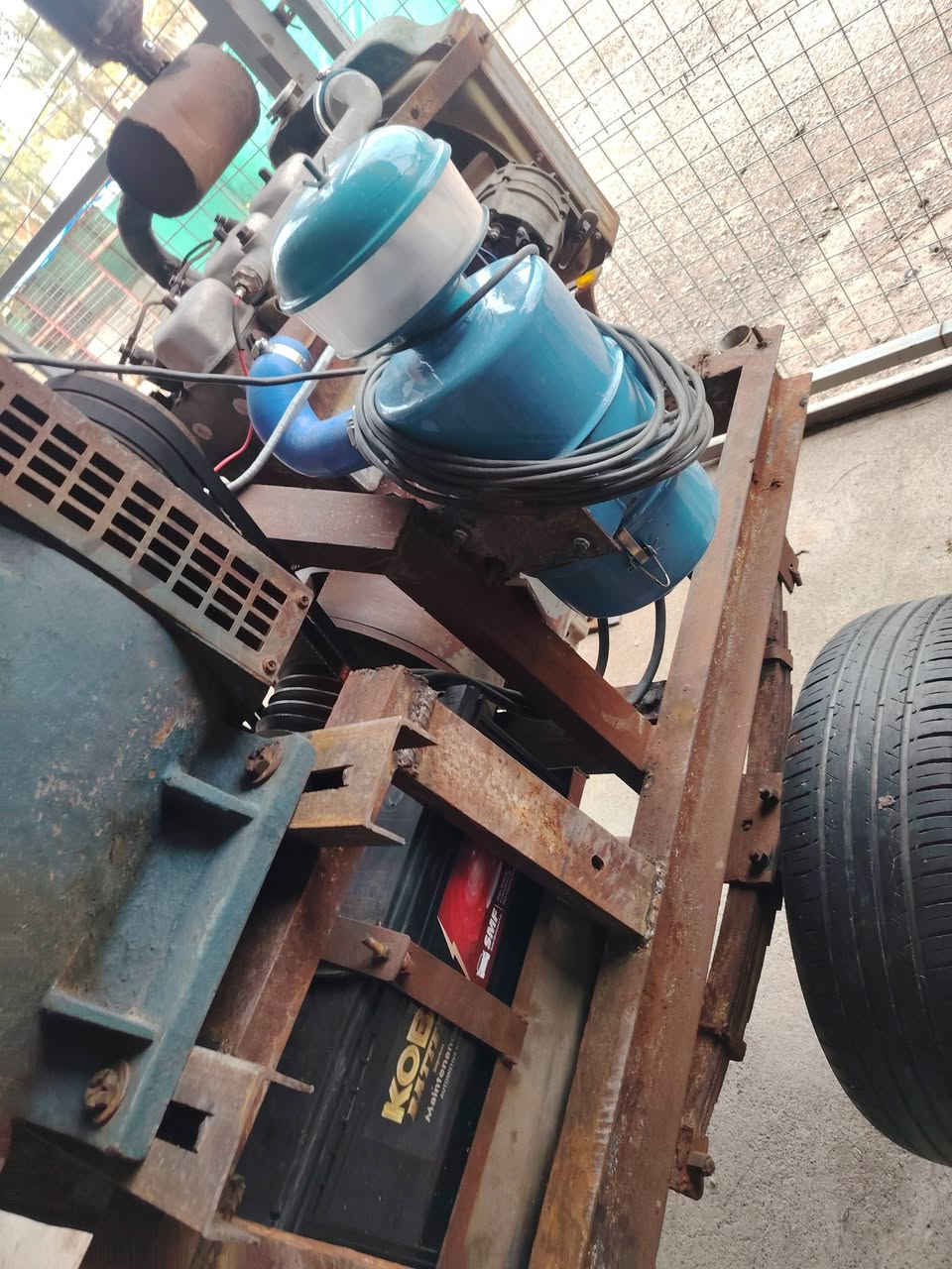 البيع مكينه عنتر ٣ بستم بدون توليد  مكان ديالى خانقين ***********
