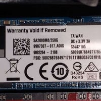 هارد m. 2 الذاكره 250G السعر 125 الف للتواصل 07728284824