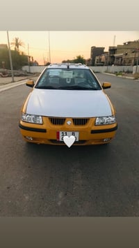 سمند ٢٠١١ مصبوغه احزام للجمالية كير ومكينه مكفولات صدر امامي وخلفي جدي...