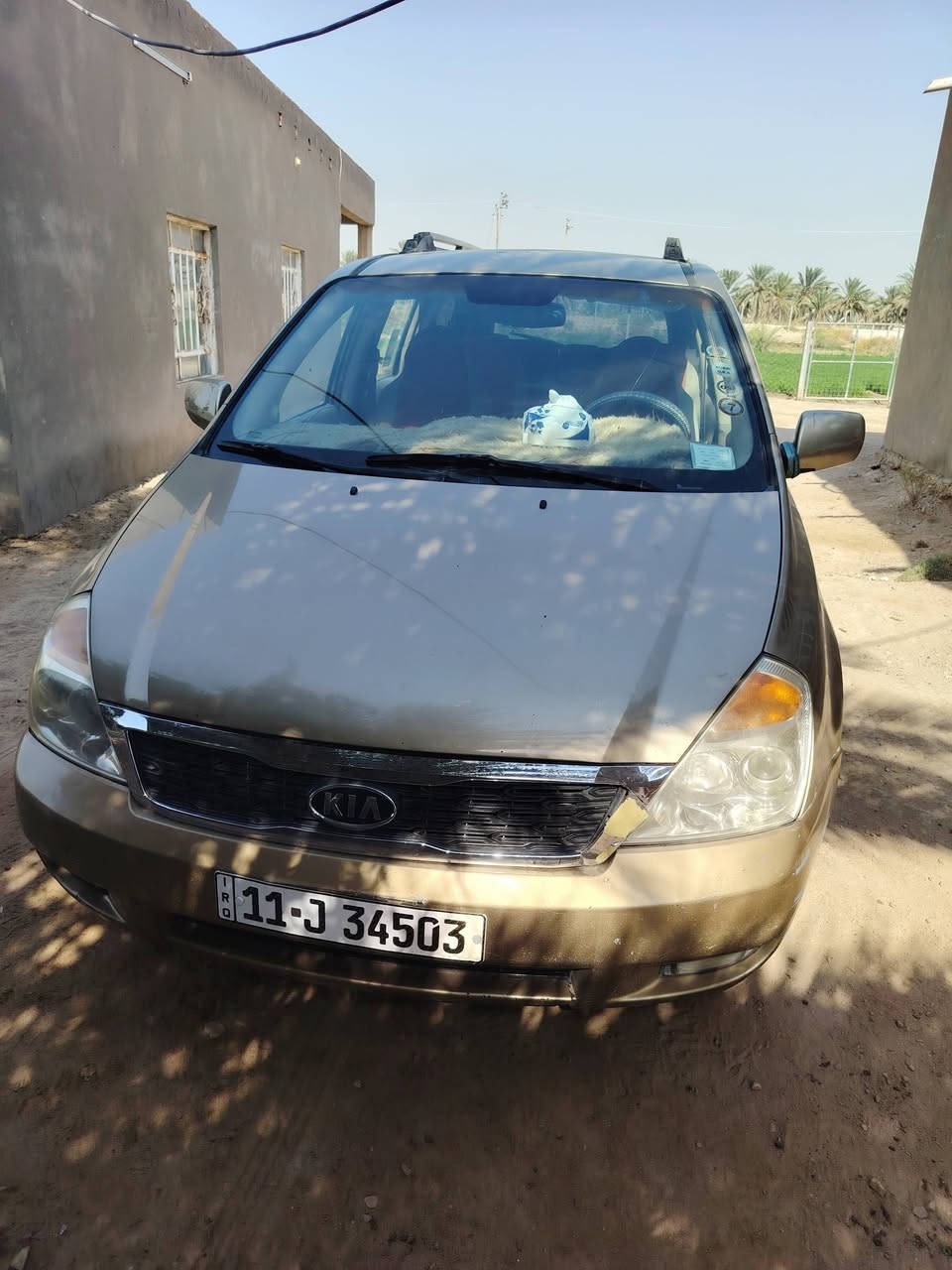 سلام عليكم
كيا سيدونا ٢٠٠٧ محور كاز رقم  بغداد بسمي سياره ستخدام  شخصي بيع أو مراوس  المكان السماوه السعر خاص

***********
