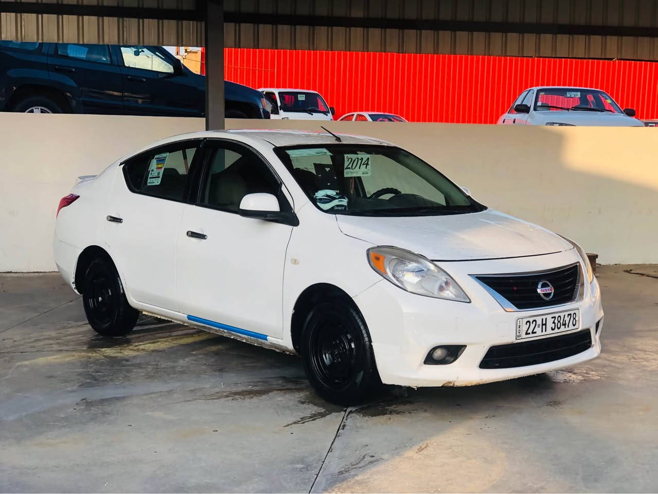 نيسان سنی مۆدیل ٢٠١٤
کئر مەکینە بەشەرت
کئر تۆماتیک
بئ دحم و لئدراویە
یەک پارچە بۆیاخی هەیە بئ دحم
تەبرید بەشەرت 
تاخم پئشی بەشەرت
نرخ ٨٥گەلا قوفل بی محامەلە
شوئن سلئمانی 
***********
*********** السليمانية, العراق
