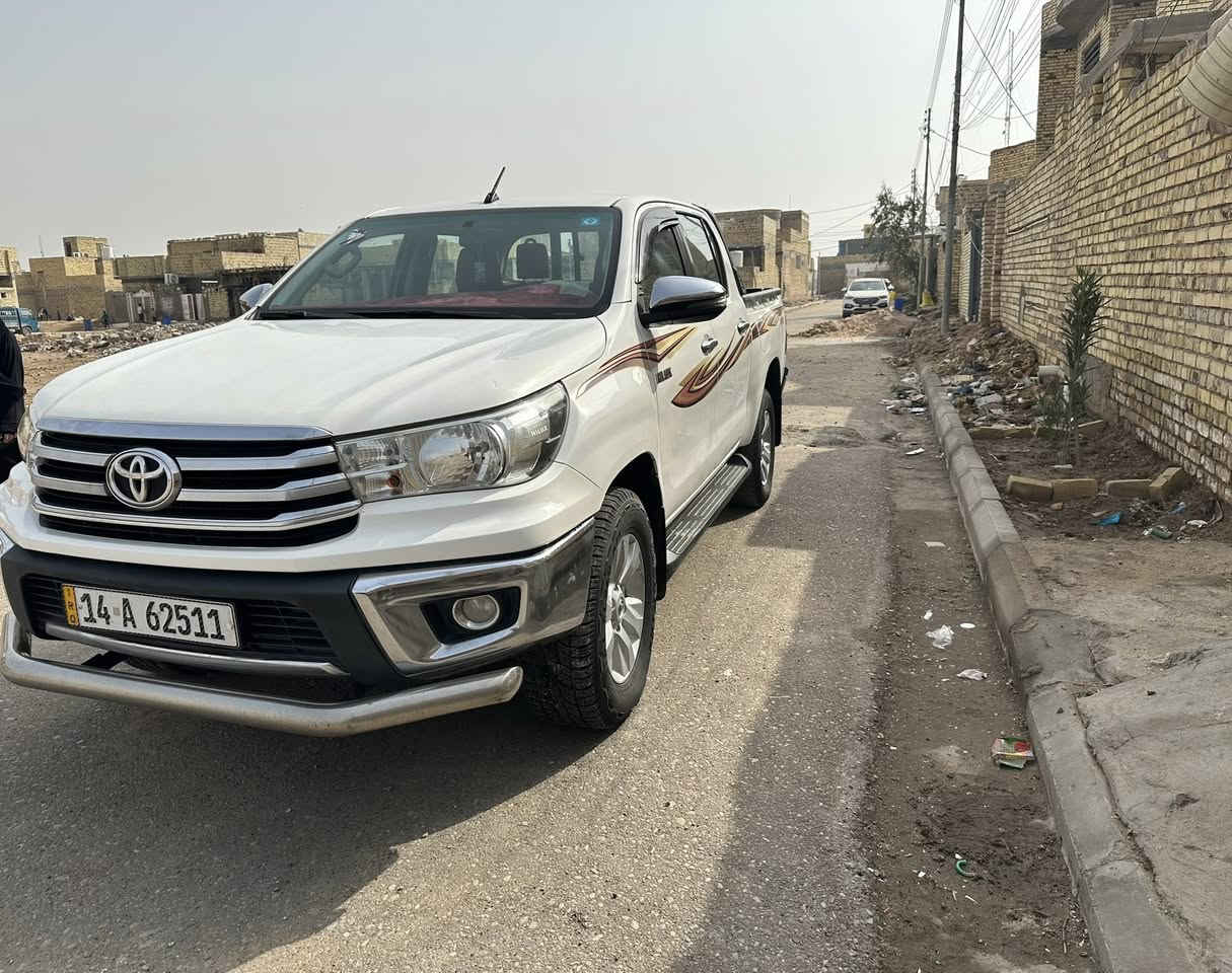 ‏سلام عليكم ‏هايلوكس ‏‏‏ ‏2018 ‏كفالة من الصبغ والضربه گير مكينه لاتبخير لاتنقيص السعر ٢٥٠ وبيهه مجال عنوان ميسان ***********
