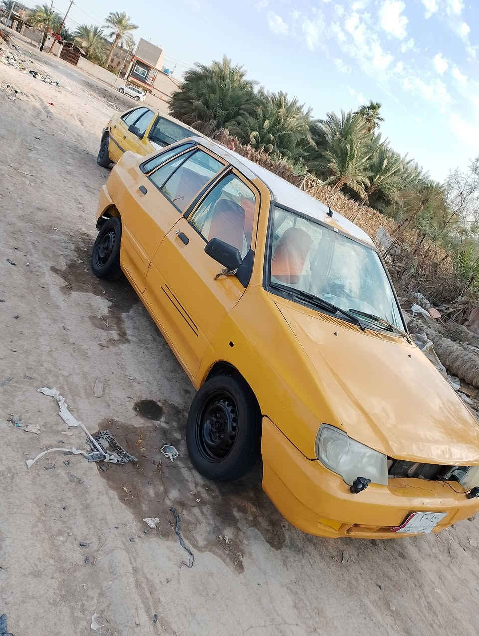 السلام عليكم سايبه دمعه مديل 12رقم نجف مكينه تبخر وكير جديد حداديه وسط  سياره معمره  مصفره هيه تحويل  مباشر  سعره 20وبيه مجال مكاني ديوانيه بجلبيه اتصال***********
