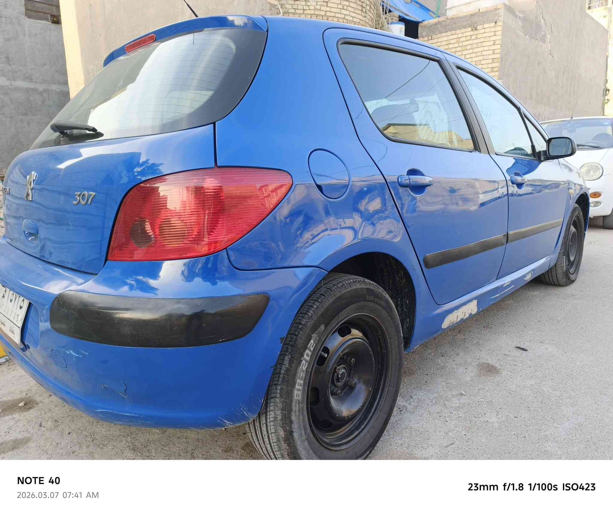 للبيع او مراوس بيجو 307 _2005
بيجو 307 2005 سياره نظيف داخلها حلو كير ومكينه مكفولات مصبوغه حزام صدرها تعبان تبريد يرادله فريز سنويه ساقطه 2023 
بغداد الحسينية ***********
