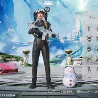 حساب ببجي للبيع 5 امفورات ماكس خوذ جحيم7 مثك جنطه الفرعون و12  حنطه مث...