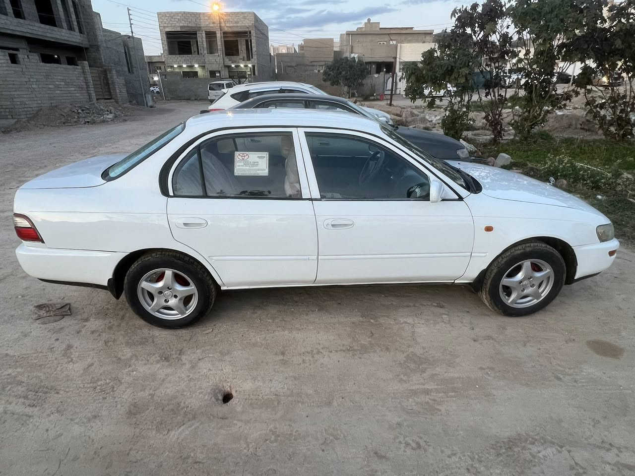 كورلا 95 يسرا بلادي مو محور &
رقم بغداد انگليزي باقيه على استلام الوحات &
سنويه جديده لنهايه 2028 شرط التحويل بدون وكاله

صبغ عام اثر جفيه ومعمره تعمير دوجه أولى &
گير اوتو محرك ١٦ -كهربائيات كلها شغاله 
صدر امامي وخلفي جديد & دوشمه جديده 
السياره جاهزه وحلوه 🧿 السعر 48 $ 

مكان السياره تكريت الديوم ومحلي بلحي الصناعي 
                          ***********      ***********
