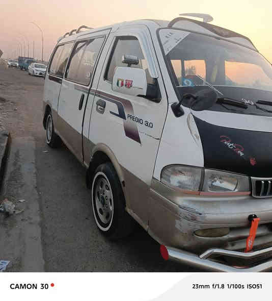 سلام عليكم سياره بريجو موديل 2001 مكفوله كير اكسن شاصي سياره حلوه مثل ما بل صوره ماعده محرك بي تبخير بدون تنغيص سياره اب اسمي مكاني بغداد سعر 85رقم الهاتف ***********
