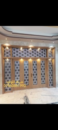 أبواب تركية • أبواب داخلية • أبواب خارجية • قواطع وسطية • أبواب دفترية...