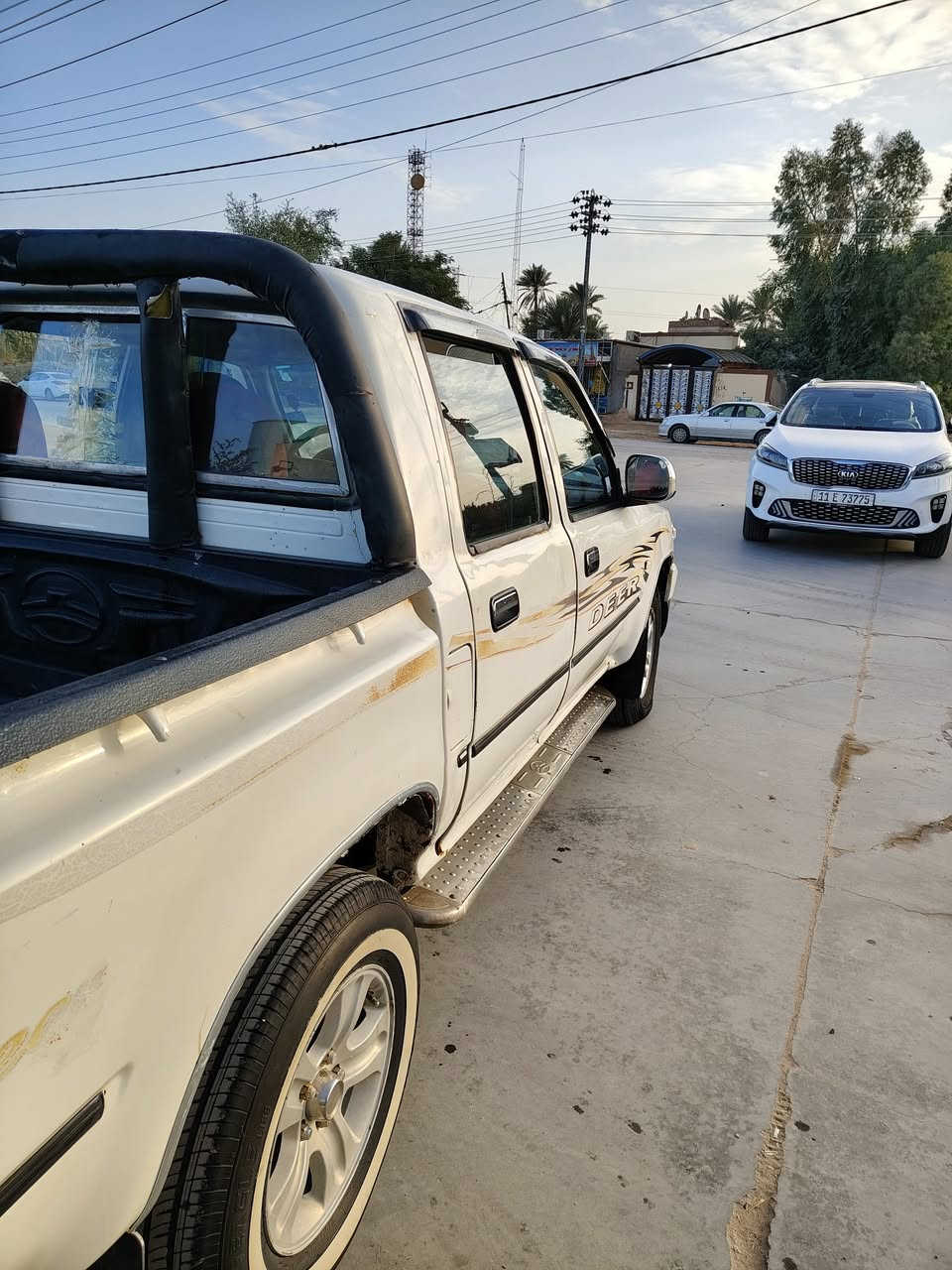 بيكم دير موديل 2012 رقم قادسيه بأسمي مداور ثاني يوم سنويه مجدده سياره عاليه وحلوه دواخله حلوه تجي وتشوف بعينك سعرها 53 وبيها مجال للعمله مكان نجف مشخاب تواصل خاص او اتصال ع الرقم ***********
